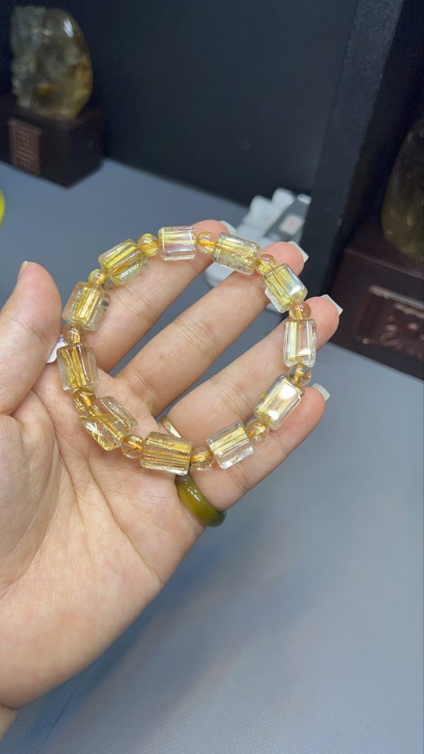 Vòng Đốt Trúc Tóc Vàng 13.5 X 9