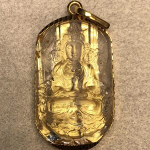 Mặt Dây Quan Âm Bọc Vàng