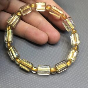 Vòng Đốt Trúc Tóc Vàng 18 gram
