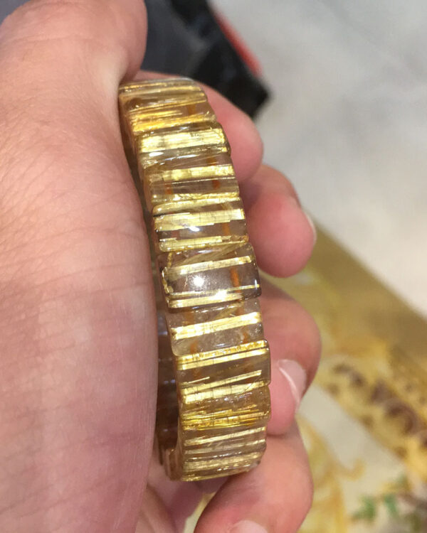 Vòng Bản Tóc Vàng 12 mm