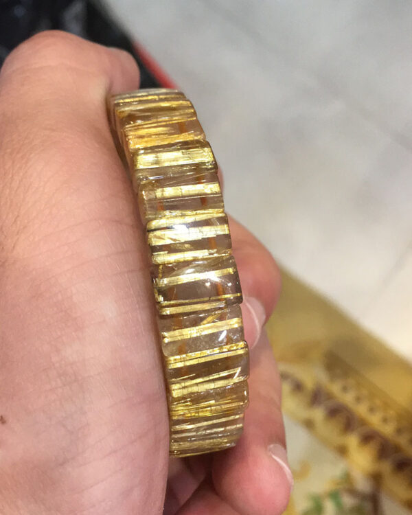 Vòng Bản Tóc Vàng 12 mm
