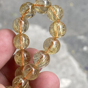 Vòng Tay Tóc Vàng 9 mm