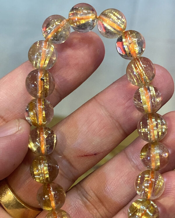 Vòng Tóc Vàng Bã Mía 9.5 mm