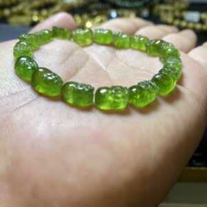 Vòng Tỳ Hưu Tourmaline Xanh