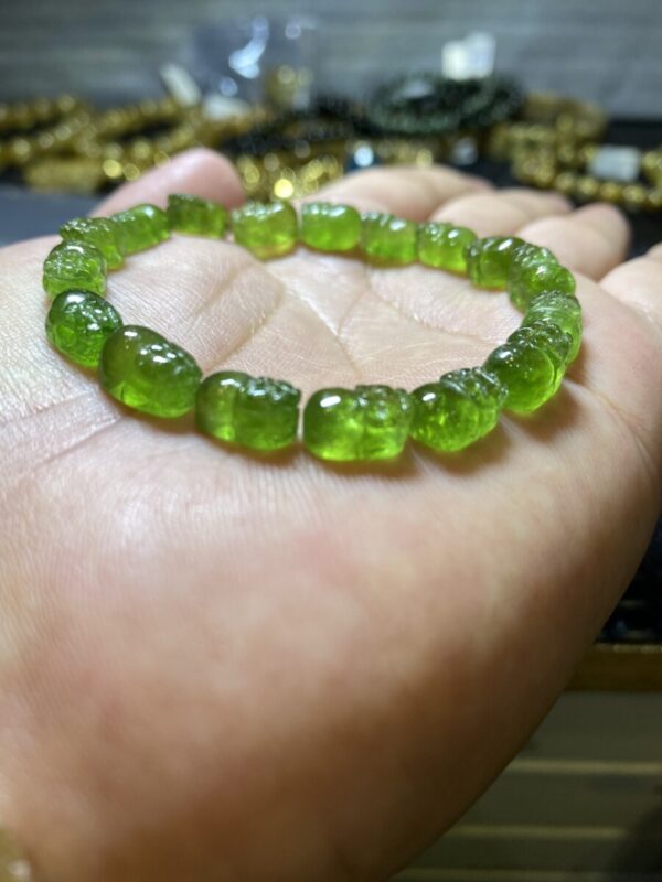 Vòng Tỳ Hưu Tourmaline Xanh