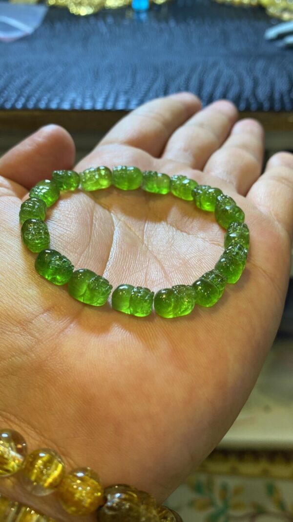 Vòng Tỳ Hưu Tourmaline Xanh