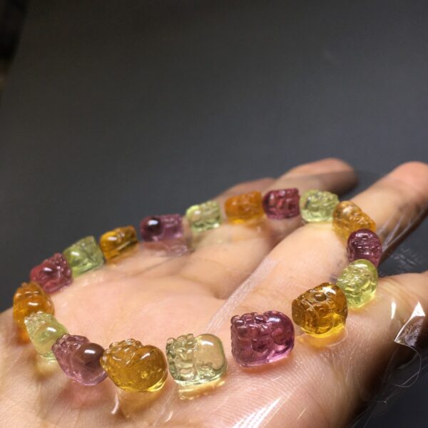 Vòng Tỳ Hưu Tourmaline Đa Bảo