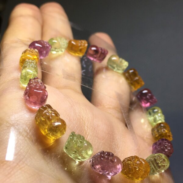 Vòng Tỳ Hưu Tourmaline Đa Bảo