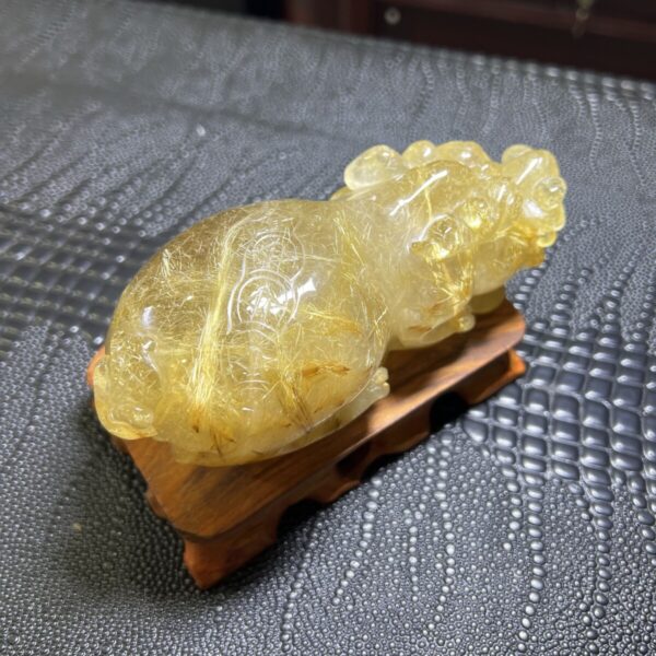 Tỳ Hưu Tóc Vàng Hàng Trưng Bày