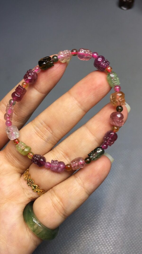 Vòng Tỳ Hưu Tourmaline
