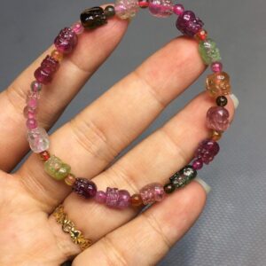 Vòng Tỳ Hưu Tourmaline