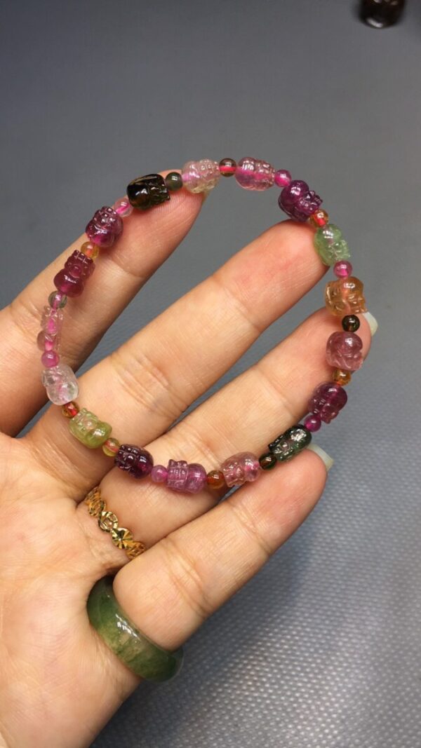 Vòng Tỳ Hưu Tourmaline