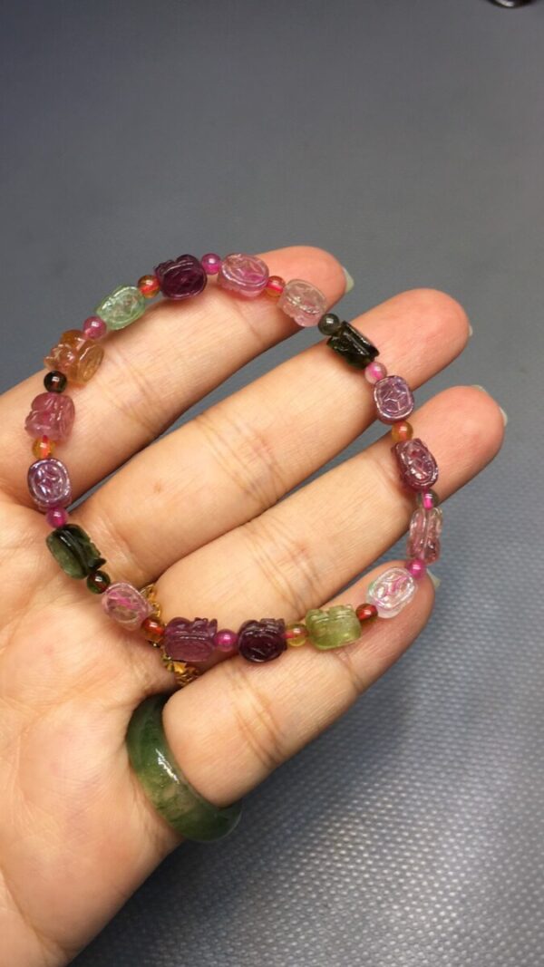 Vòng Tỳ Hưu Tourmaline