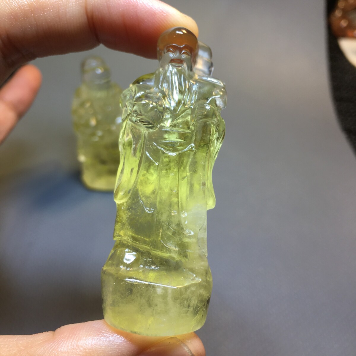 Tam Đa Phúc - Lộc - Thọ Thạch Anh Vàng