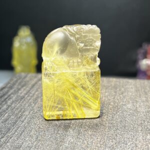 Ấn Tì Hưu Tóc Vàng