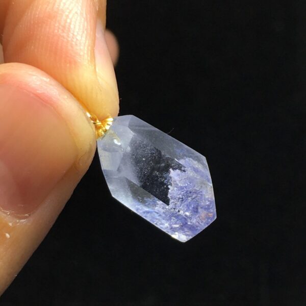 Mặt Dây Tóc Xanh ( Móc Vàng 18 )