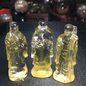 Phúc - Lộc - Thọ Thạch Anh Vàng