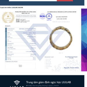 Vòng Bản Hoa Thị Tóc Vàng
