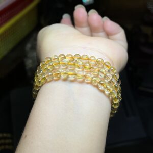 Chuỗi Tóc Vàng (Quấn 3 Vòng Tay)