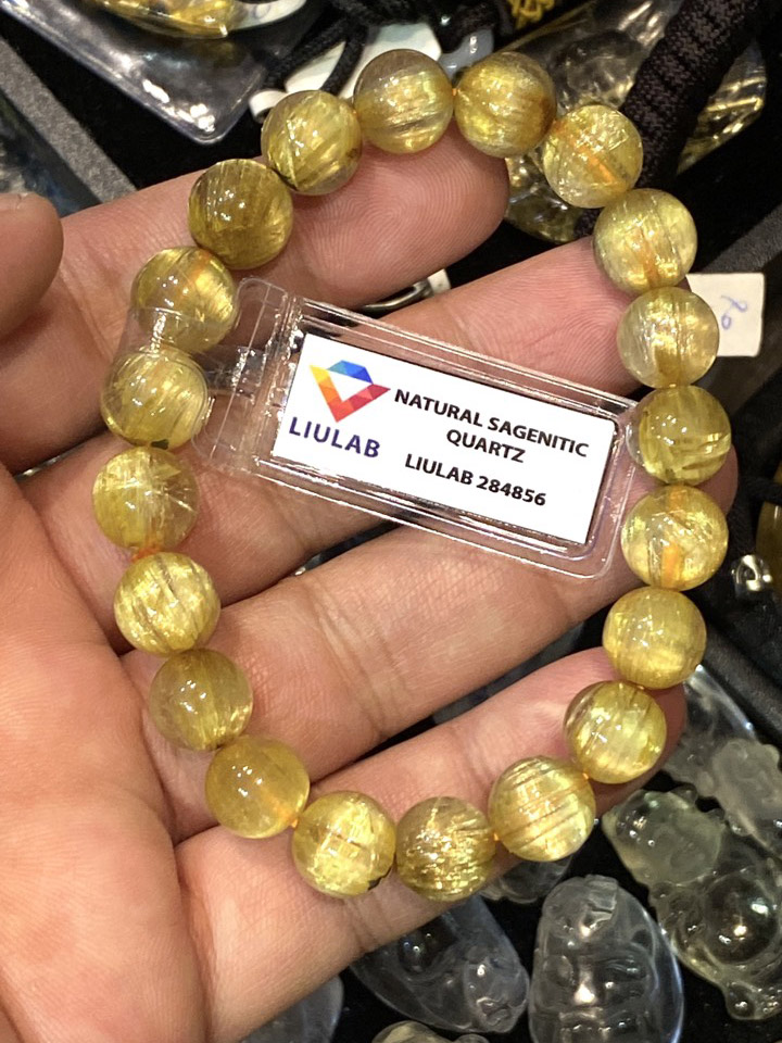 Vòng Tay Thạch Anh Tóc Vàng