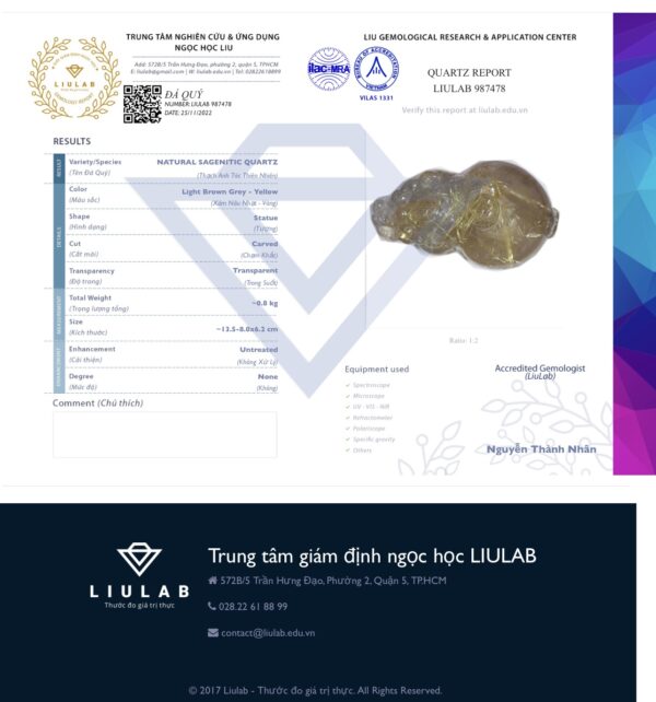 Tác phẩm tì hưu tóc vàng