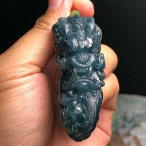 Mặt dây Rồng cẩm thạch A