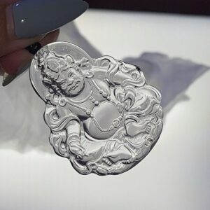 Hoàng Thần Tài thạch anh pha lê