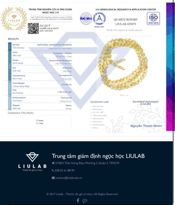 Chuỗi tóc vàng đã kiểm định liulab 429479 - Ảnh 5