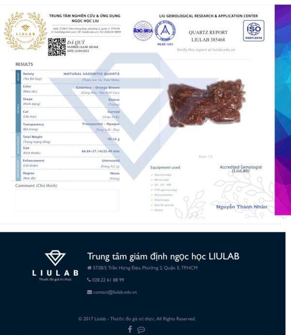 Tác phẩm long quy tóc nâu đã kiểm định liulab 385468 - Ảnh 4