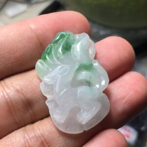 V1150 Cửu Vỹ Hồ cẩm thạch A Myanmar