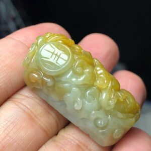 V1146 Song Long Kim Tiền cẩm thạch A Myanmar